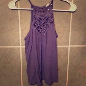 Purple tank top
